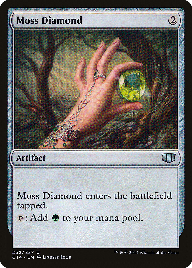 Moss Diamond Card Image