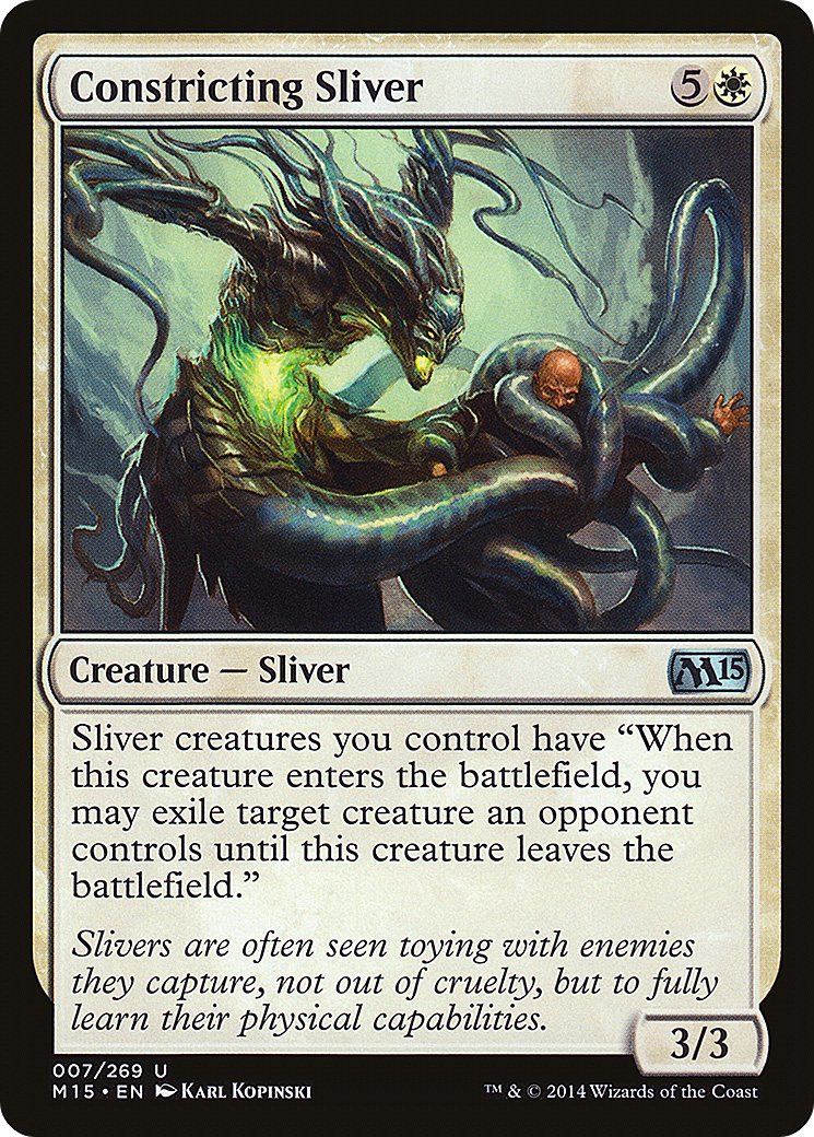 Constricting Sliver Card Image