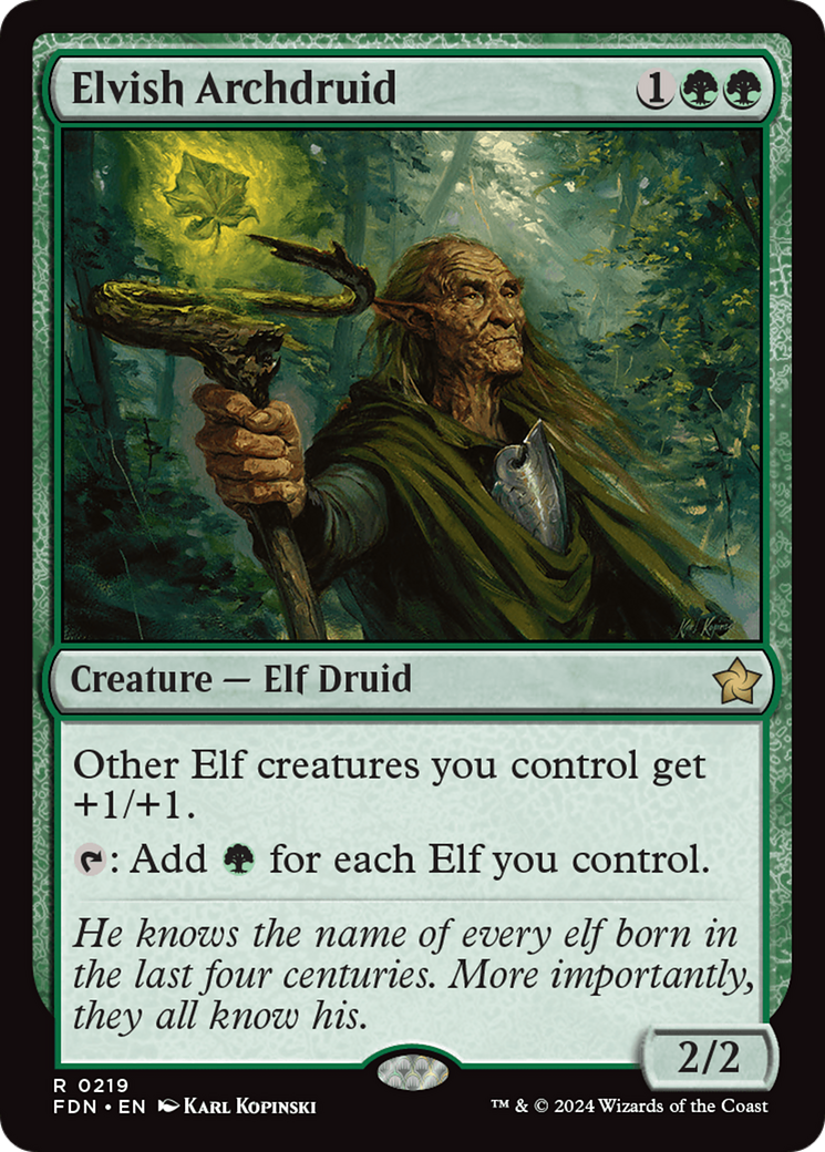 Elvish Archdruid Card Image