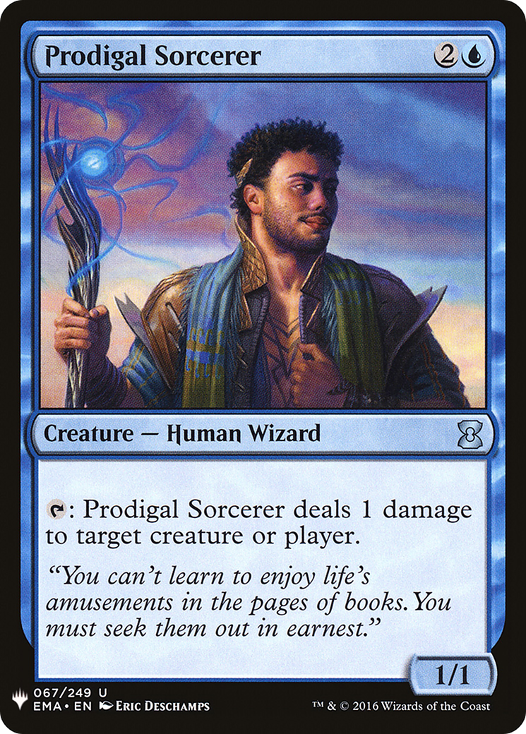 Prodigal Sorcerer Card Image
