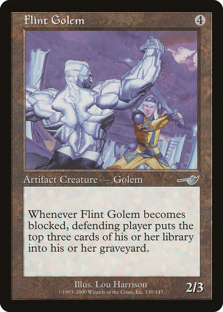 Flint Golem Card Image