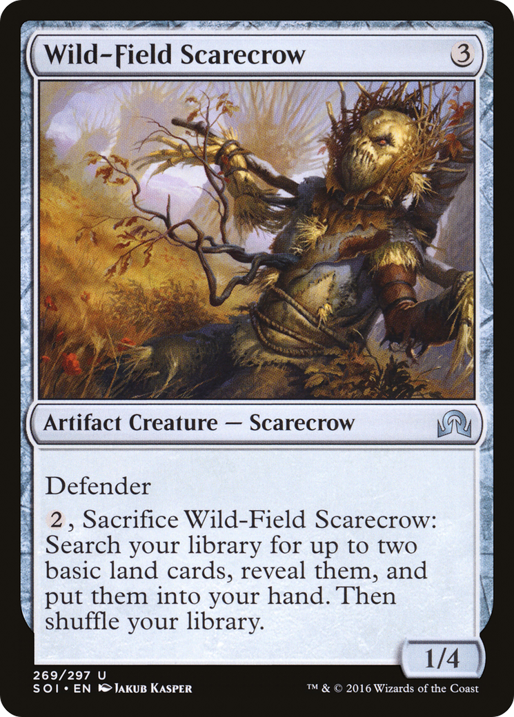 Wild-Field Scarecrow Card Image