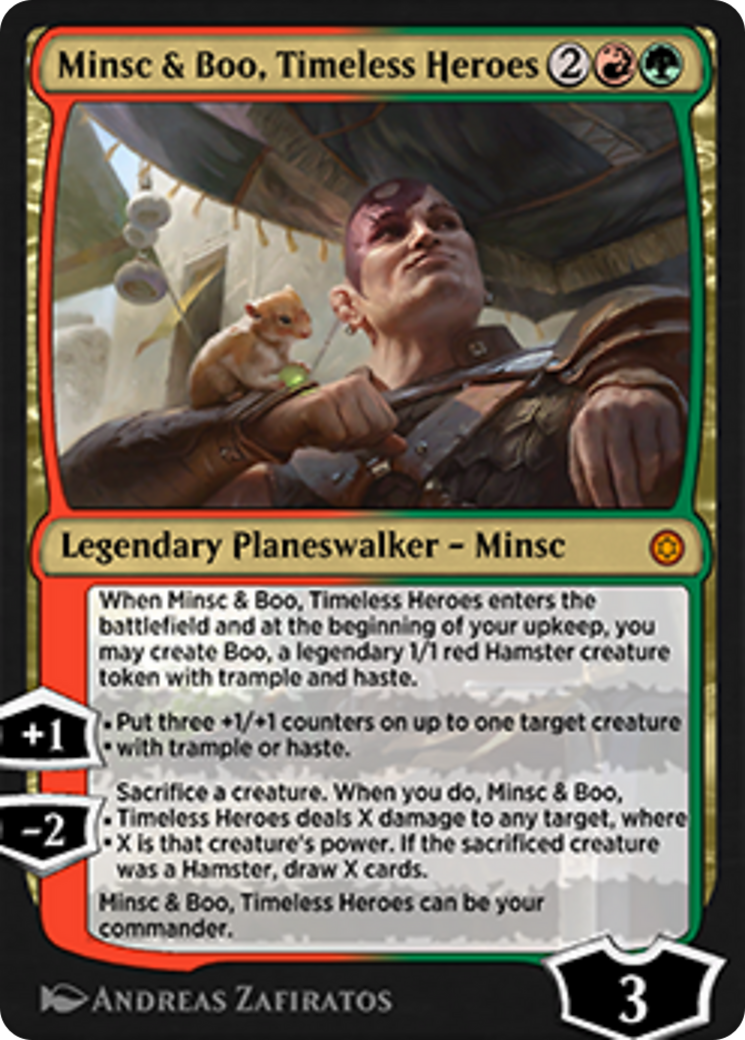 Minsc & Boo, Timeless Heroes Card Image