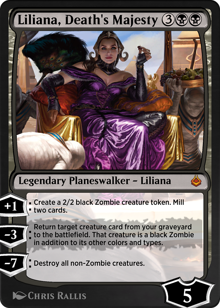 Liliana, Death's Majesty Card Image