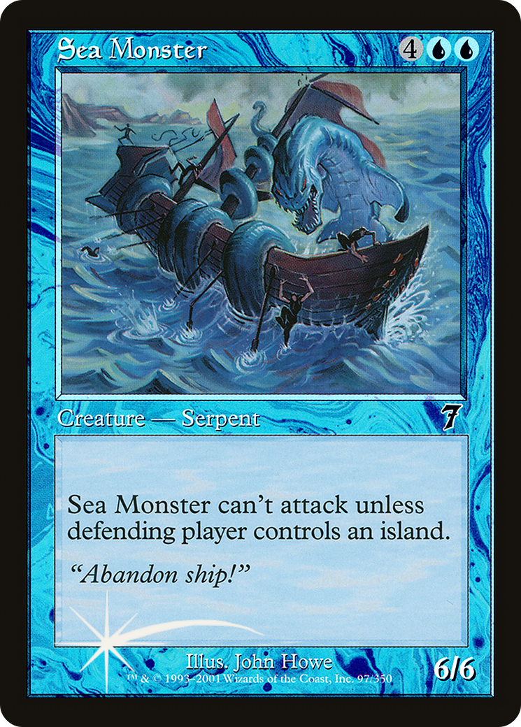 Sea Monster Card Image