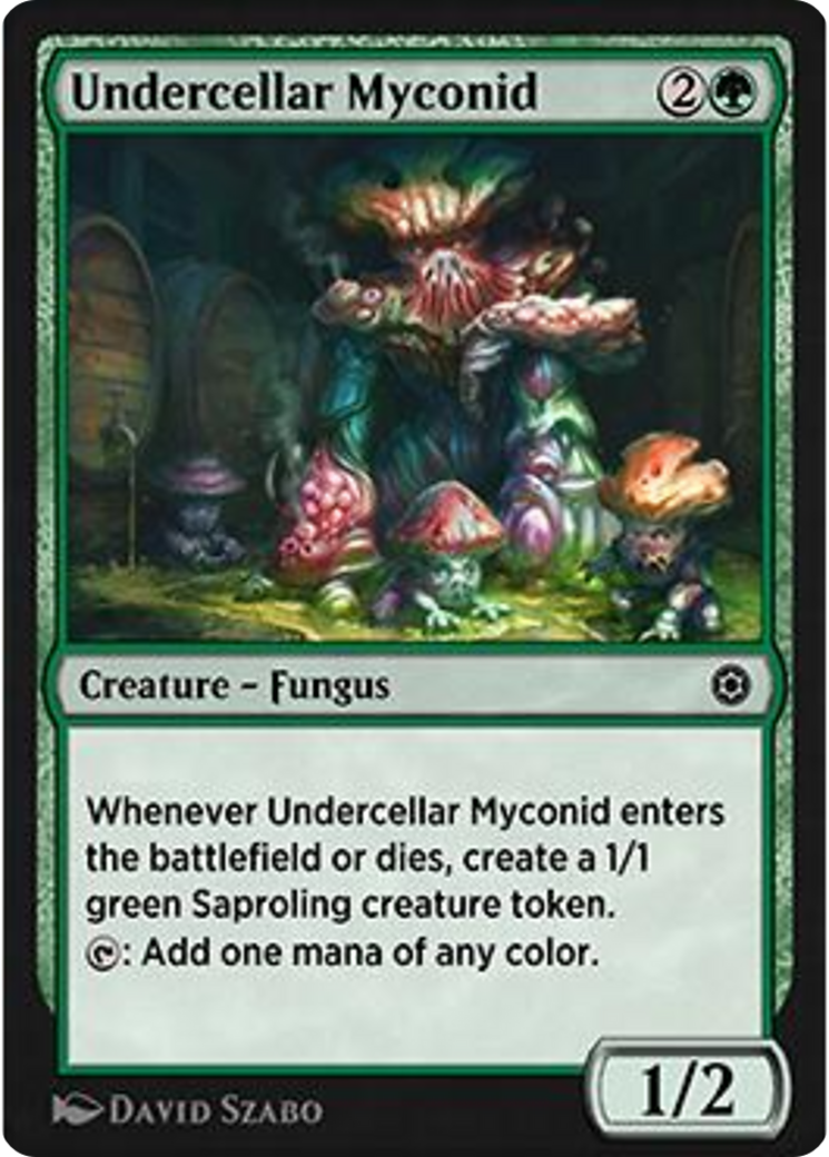 Undercellar Myconid Card Image
