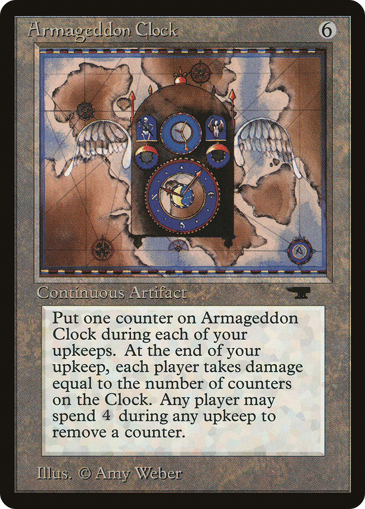 Armageddon Clock Card Image