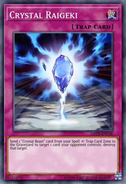 Crystal Raigeki Card Image