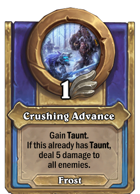 Crushing Advance Card Image