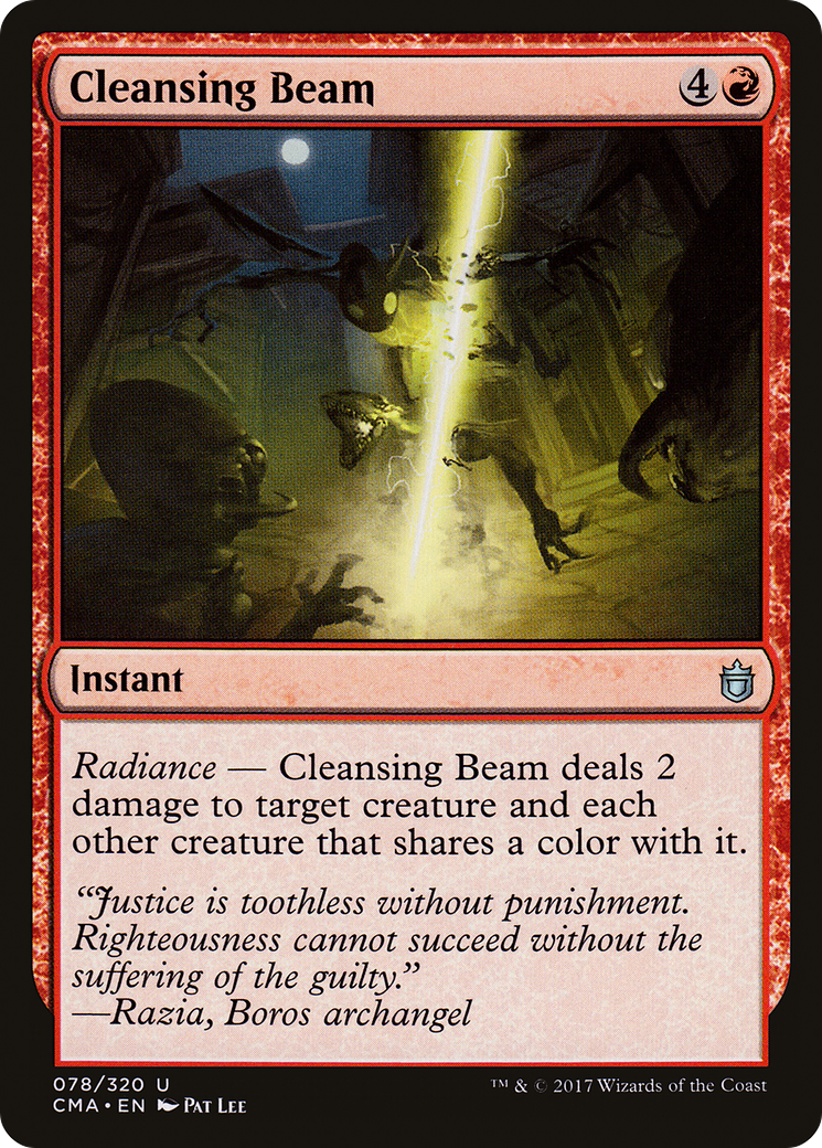Cleansing Beam Card Image