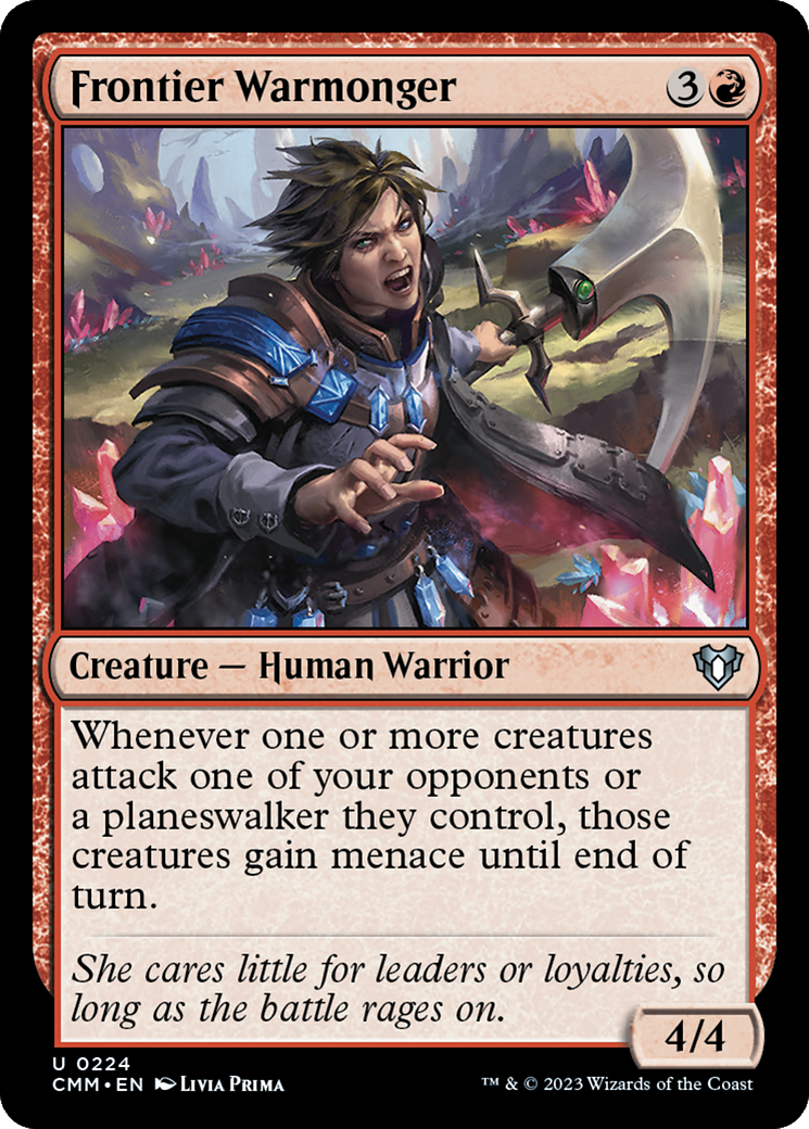 Frontier Warmonger Card Image