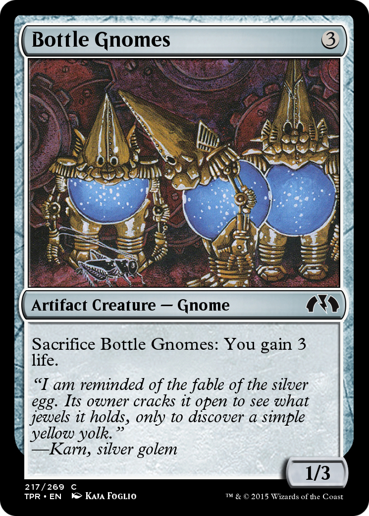 Bottle Gnomes Card Image