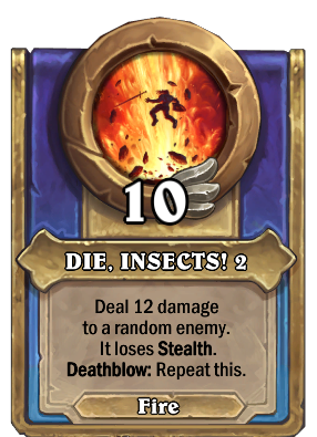 DIE, INSECTS! 2 Card Image