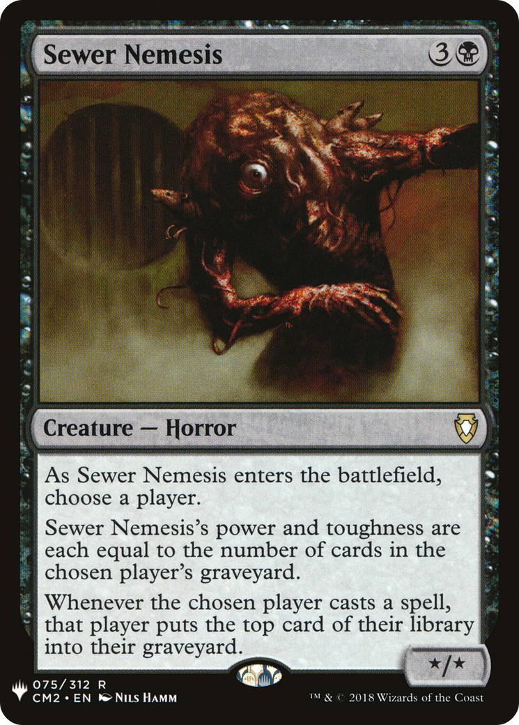 Sewer Nemesis Card Image
