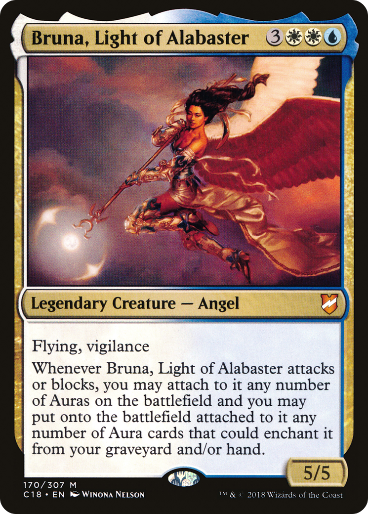 Bruna, Light of Alabaster Card Image