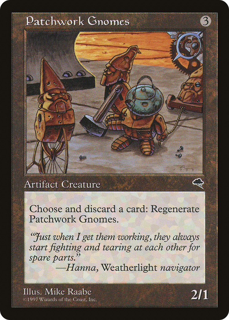 Patchwork Gnomes Card Image