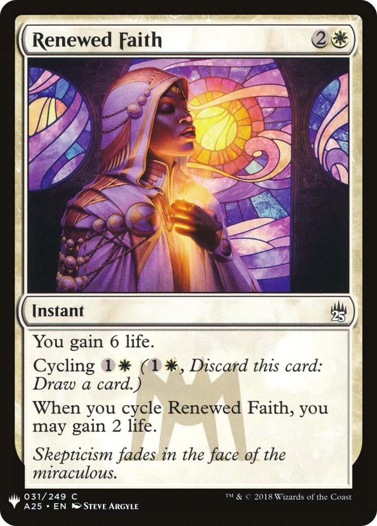 Renewed Faith Card Image