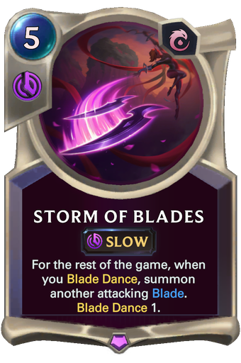 Storm of Blades Card Image