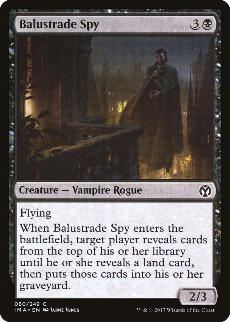 Balustrade Spy Card Image