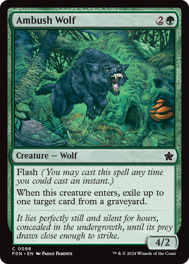 Ambush Wolf Card Image