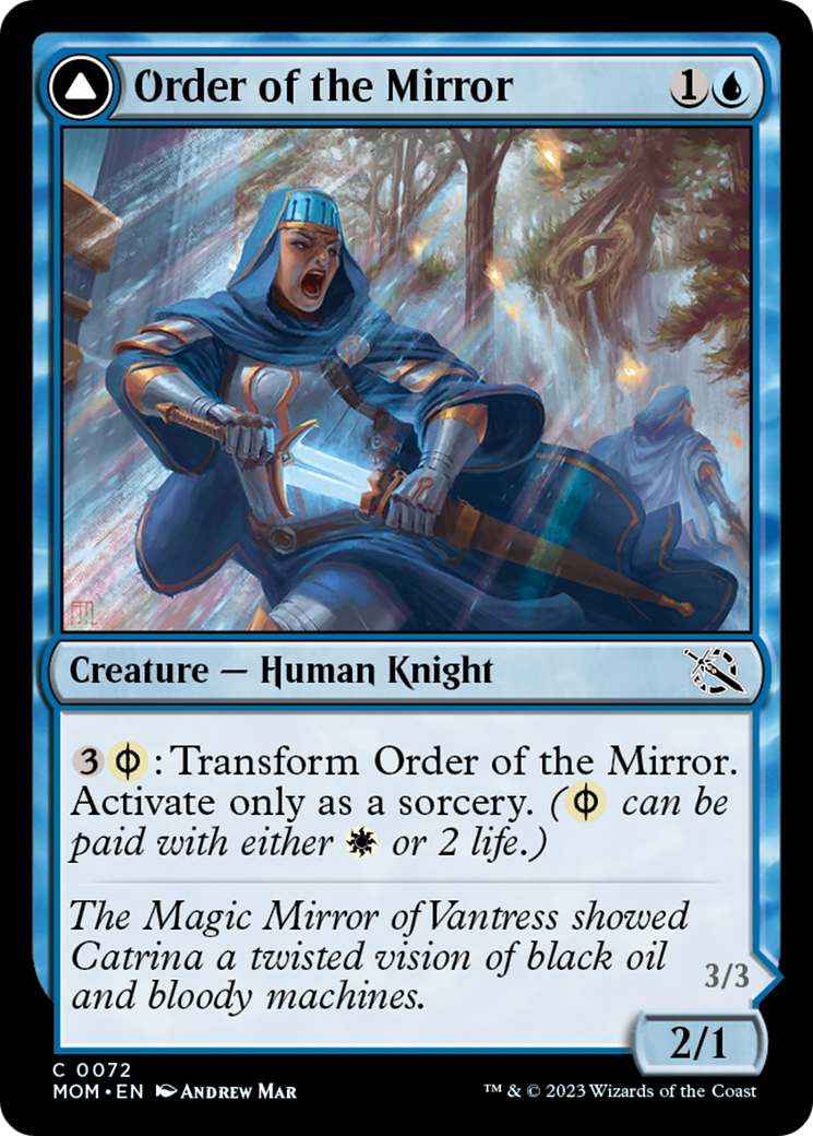 Order of the Mirror // Order of the Alabaster Host Card Image