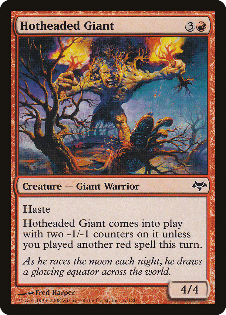 Hotheaded Giant Card Image