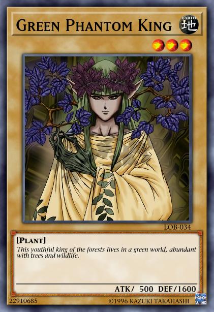 Green Phantom King Card Image