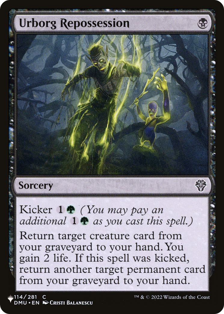 Urborg Repossession Card Image