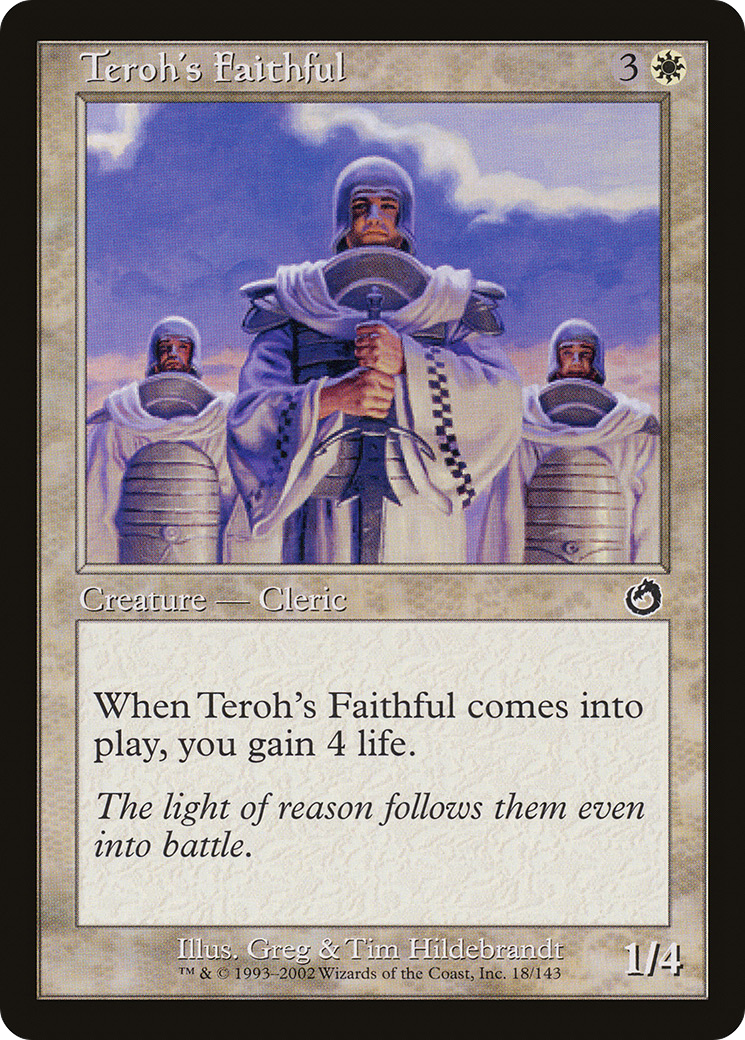 Teroh's Faithful Card Image