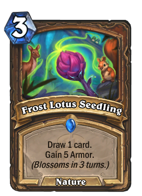 Frost Lotus Seedling Card Image