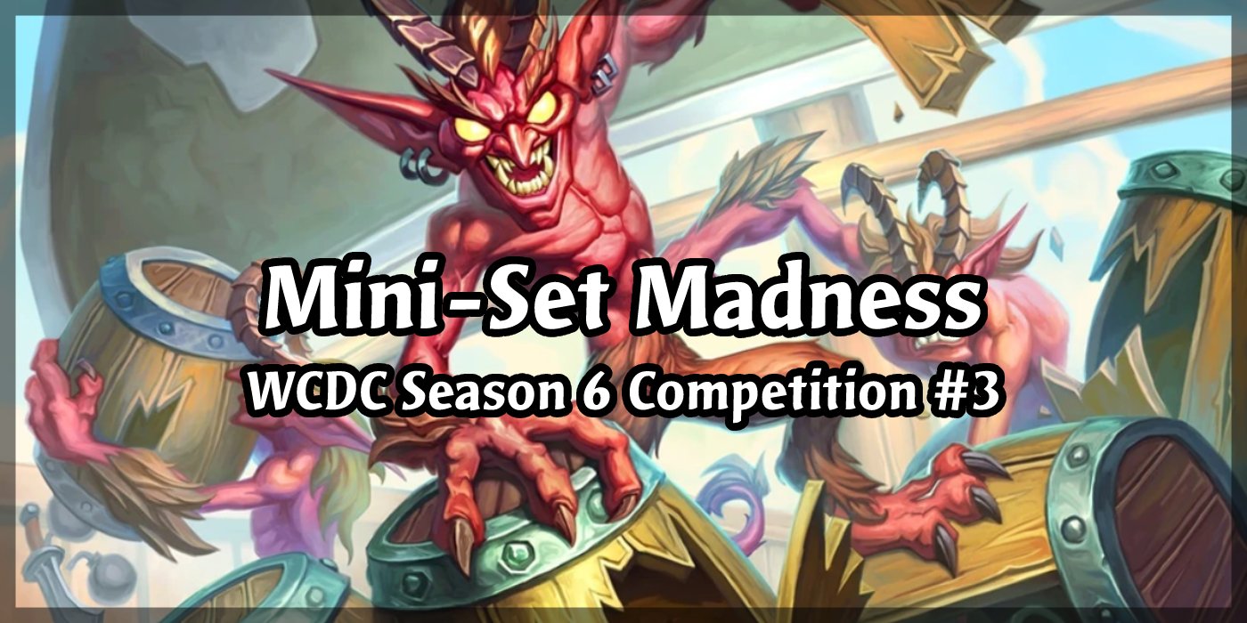 We're Making Some Mini-Set Cards For The Older Sets In Season 6 Competition #3 - Mini-Set Madness