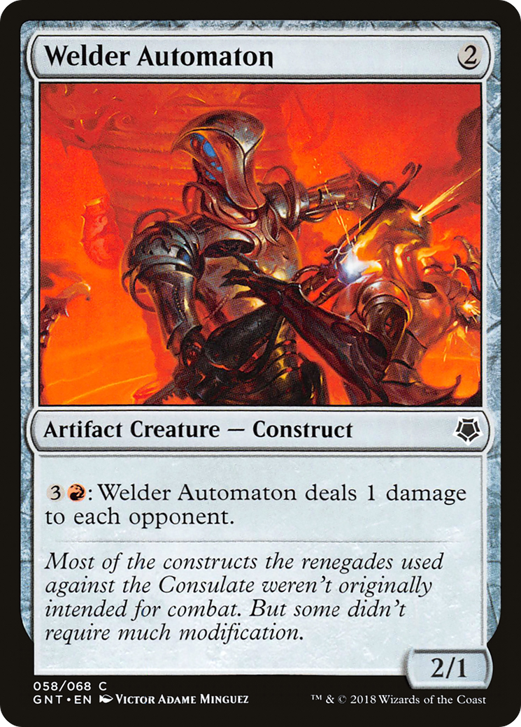 Welder Automaton Card Image