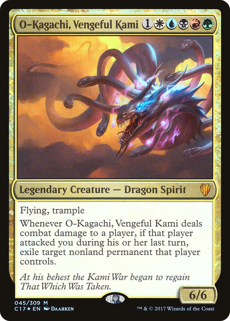 O-Kagachi, Vengeful Kami Card Image
