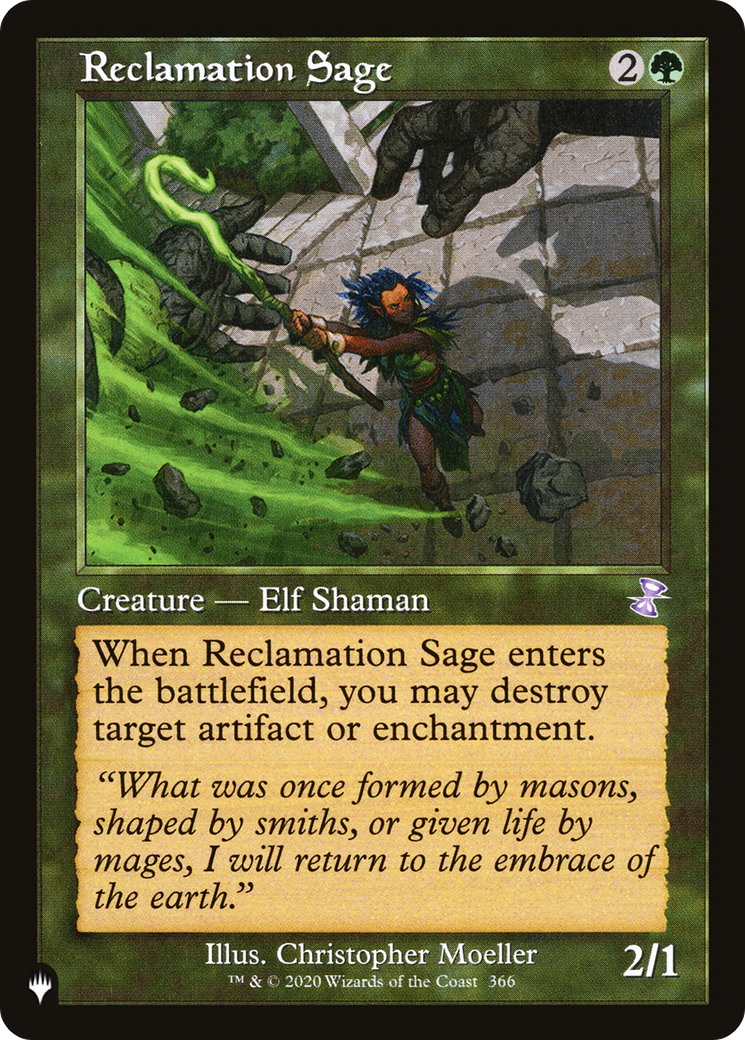 Reclamation Sage Card Image