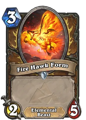 Fire Hawk Form Card Image