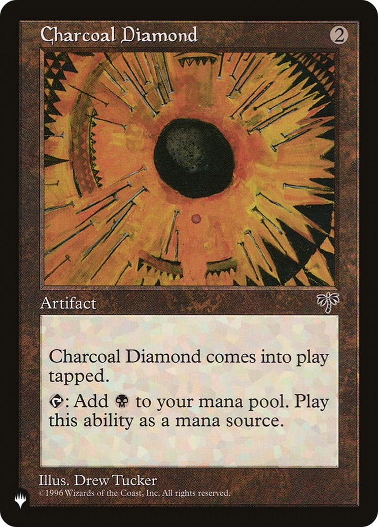 Charcoal Diamond Card Image