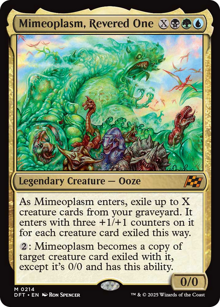 Mimeoplasm, Revered One Card Image