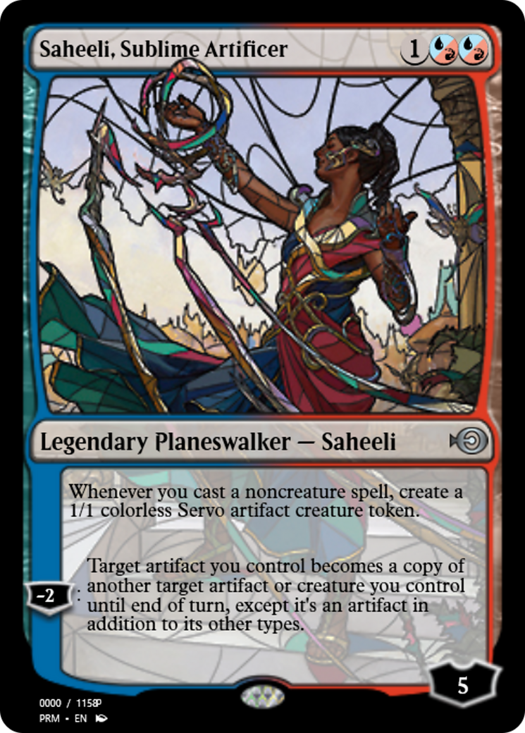 Saheeli, Sublime Artificer Card Image
