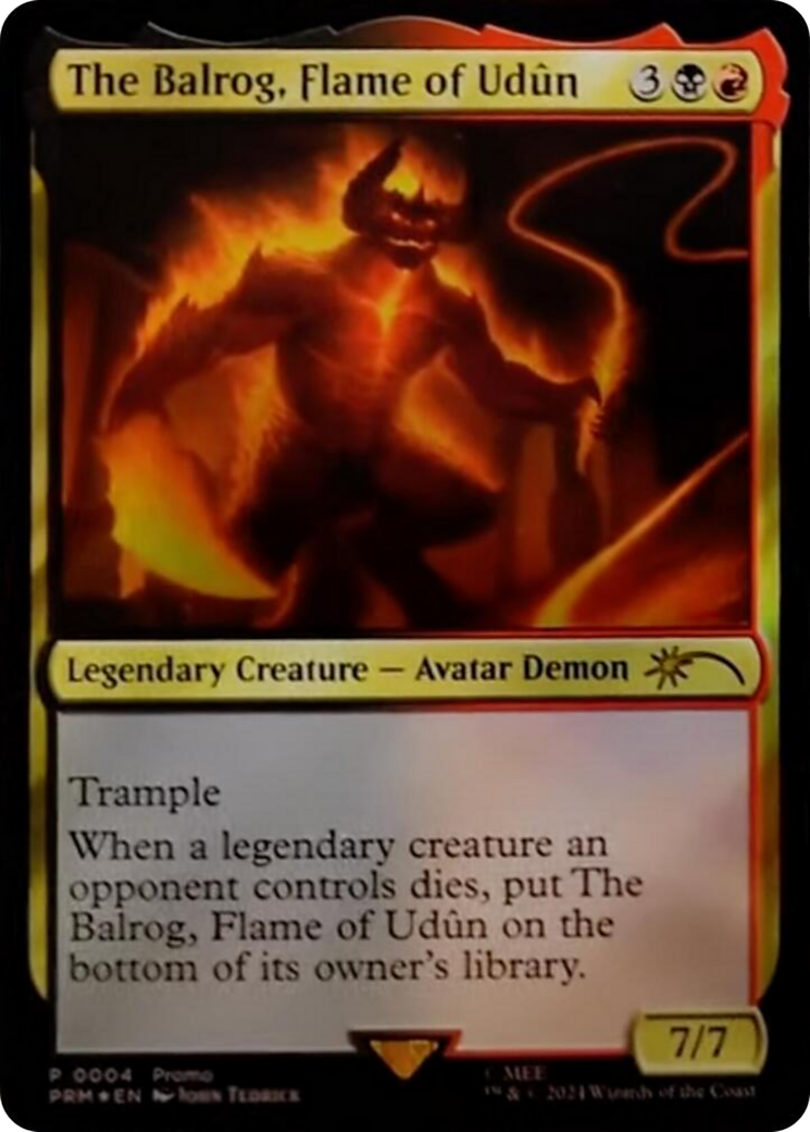 The Balrog, Flame of Udûn Card Image