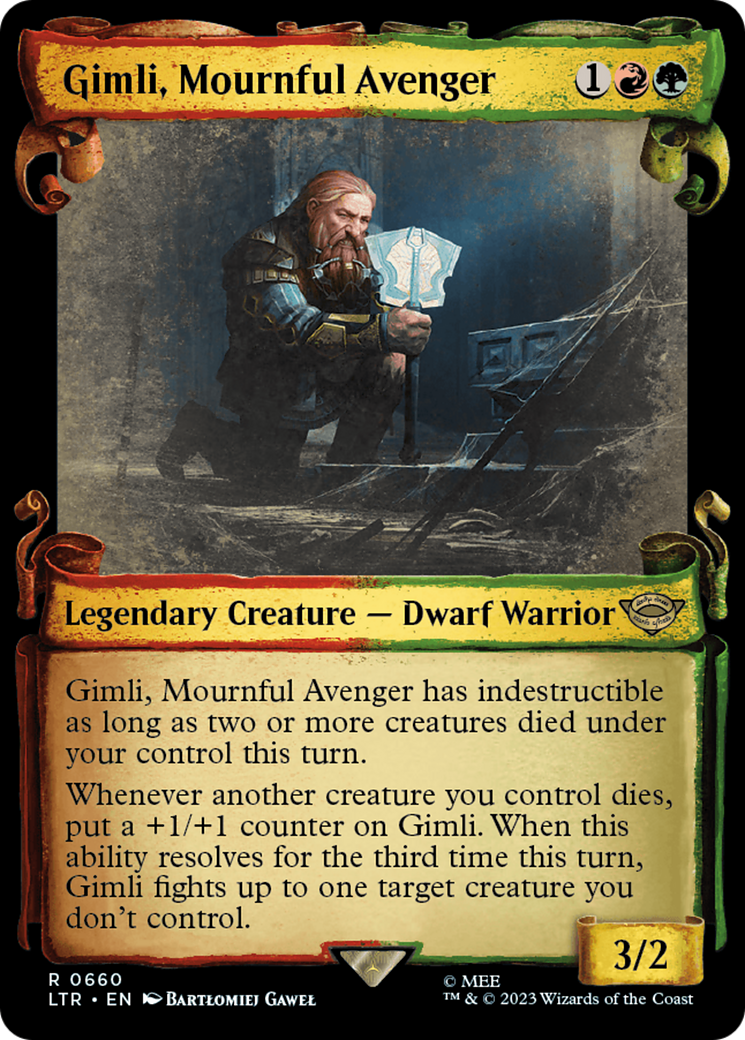 Gimli, Mournful Avenger Card Image