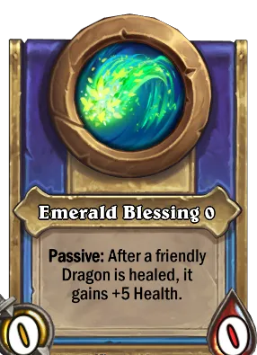 Emerald Blessing {0} Card Image