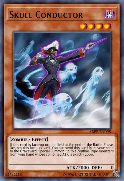 Skull Conductor Card Image