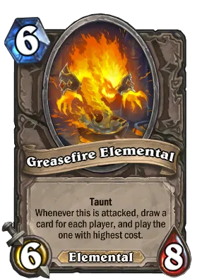 Greasefire Elemental Card Image