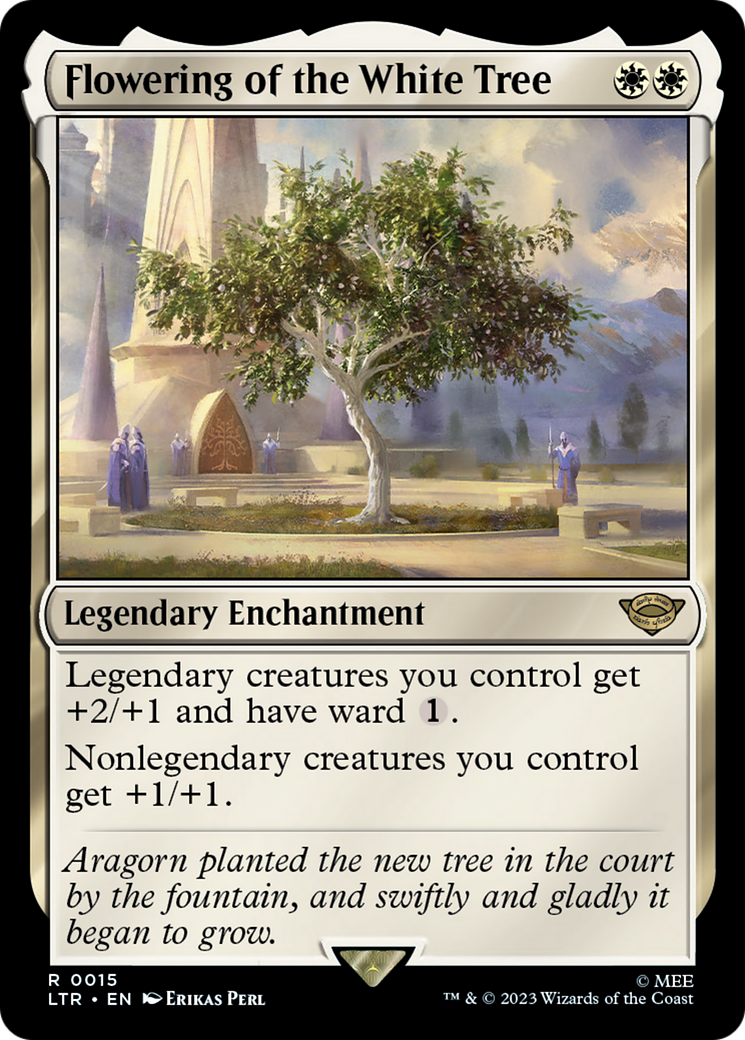 Flowering of the White Tree Card Image