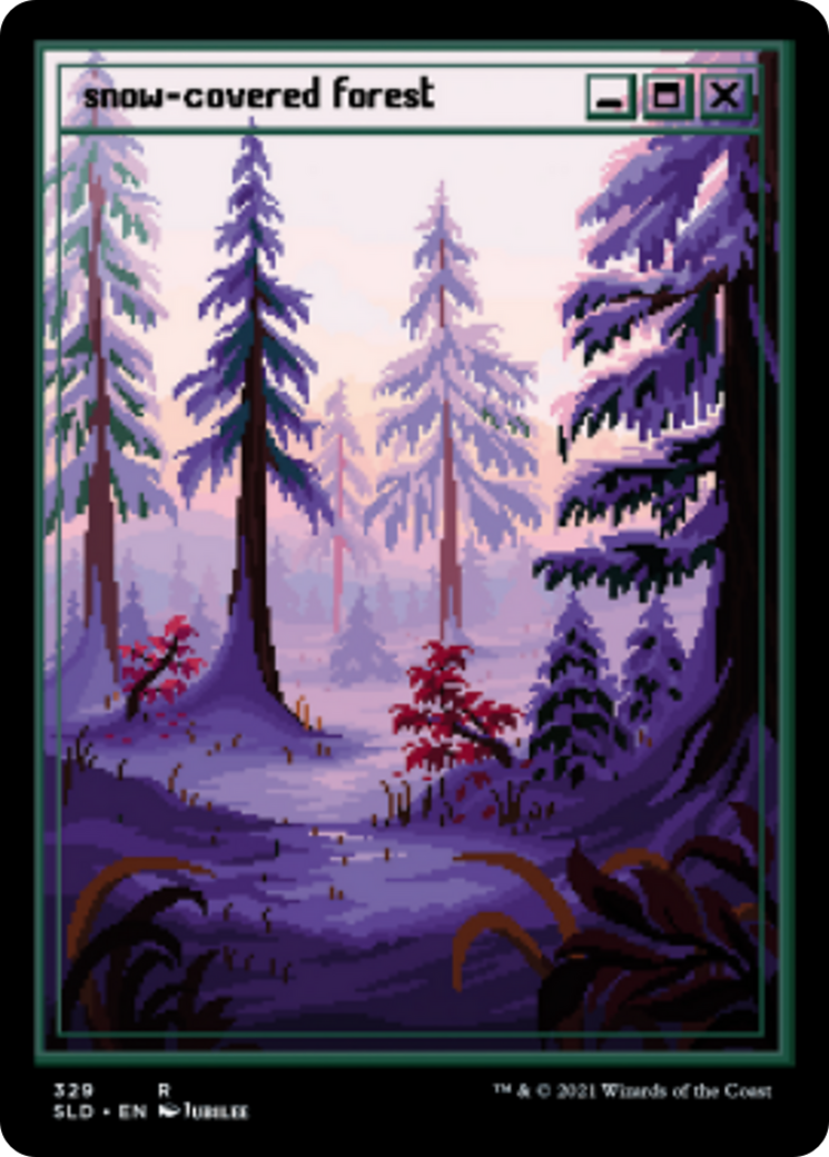Snow-Covered Forest Card Image