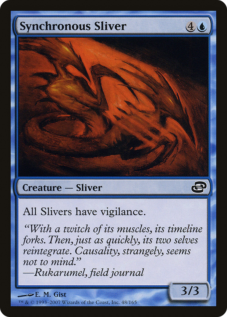 Synchronous Sliver Card Image