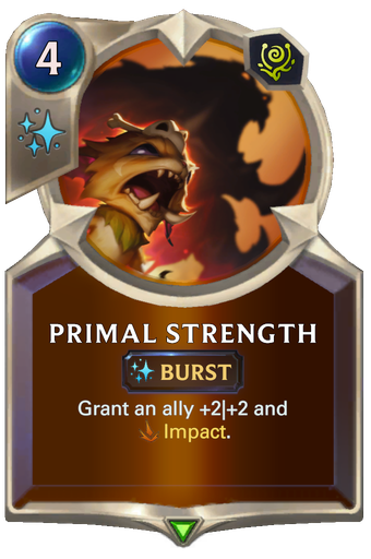 Primal Strength Card Image