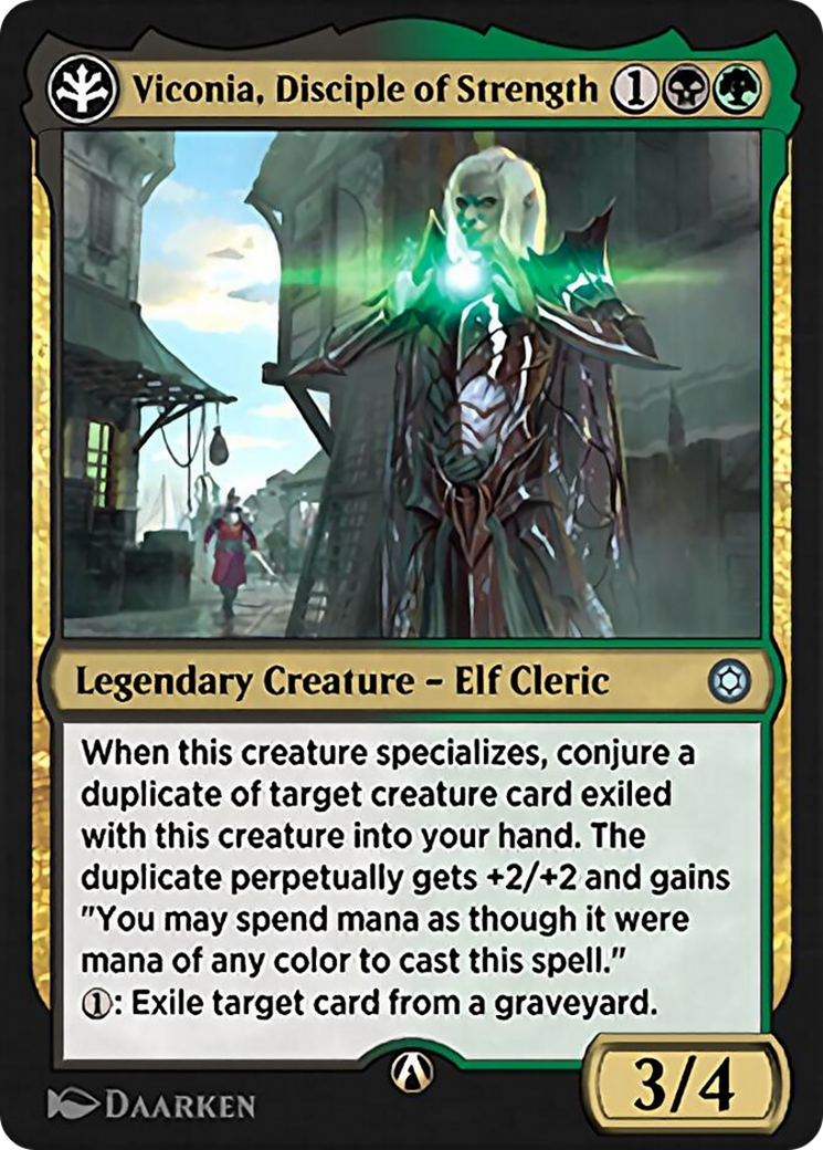 Viconia, Disciple of Strength Card Image