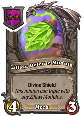 Zilliax: Defense Module Card Image