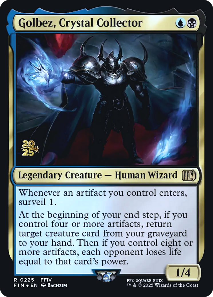 Golbez, Crystal Collector Card Image